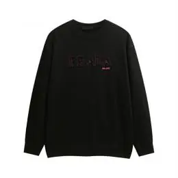 prada sweatshirt manches longues pour unisexe s_126b557